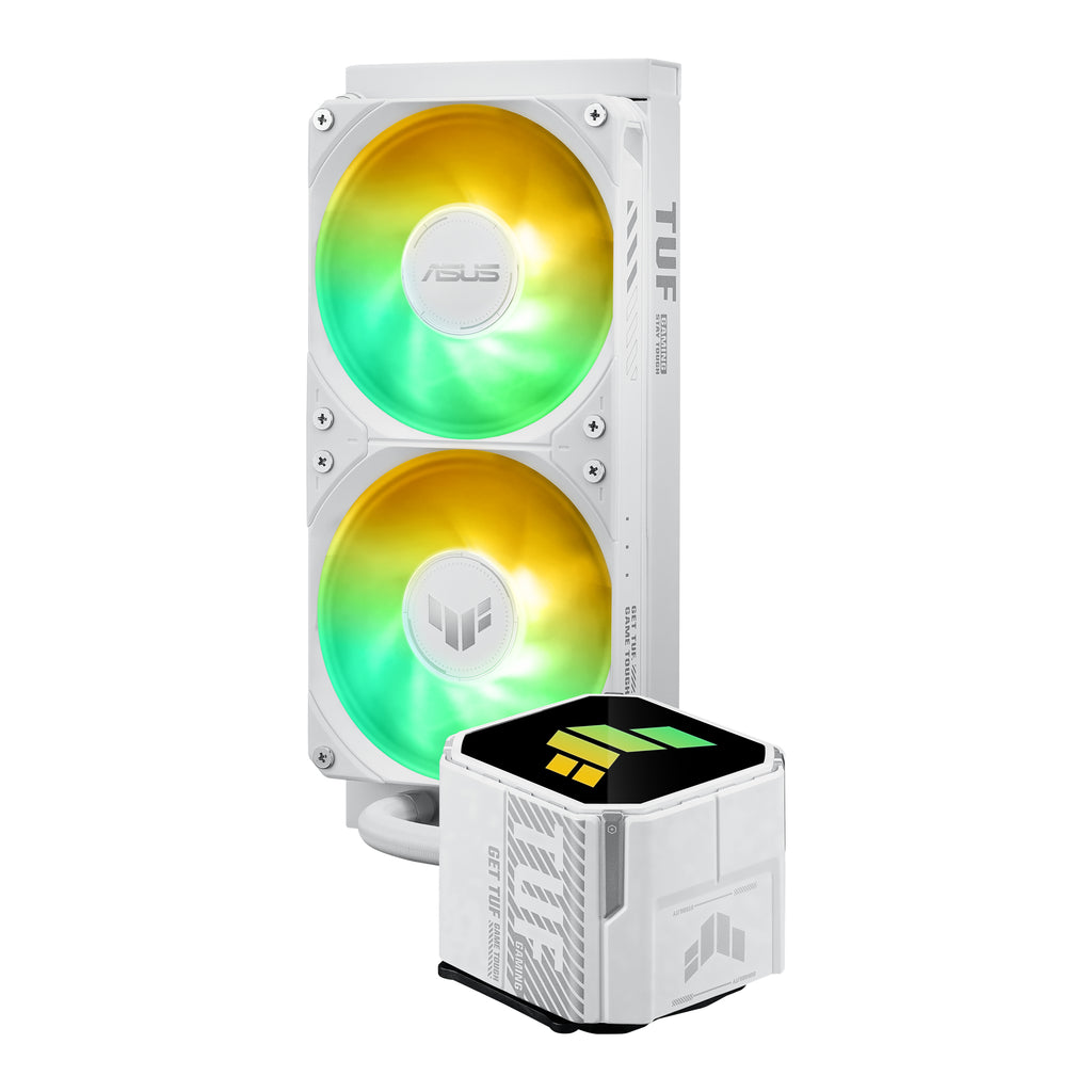 ASUS TUF Gaming LC III 240 ARGB White Edition Processeur Refroidisseur de liquide tout-en-un 12 cm Blanc