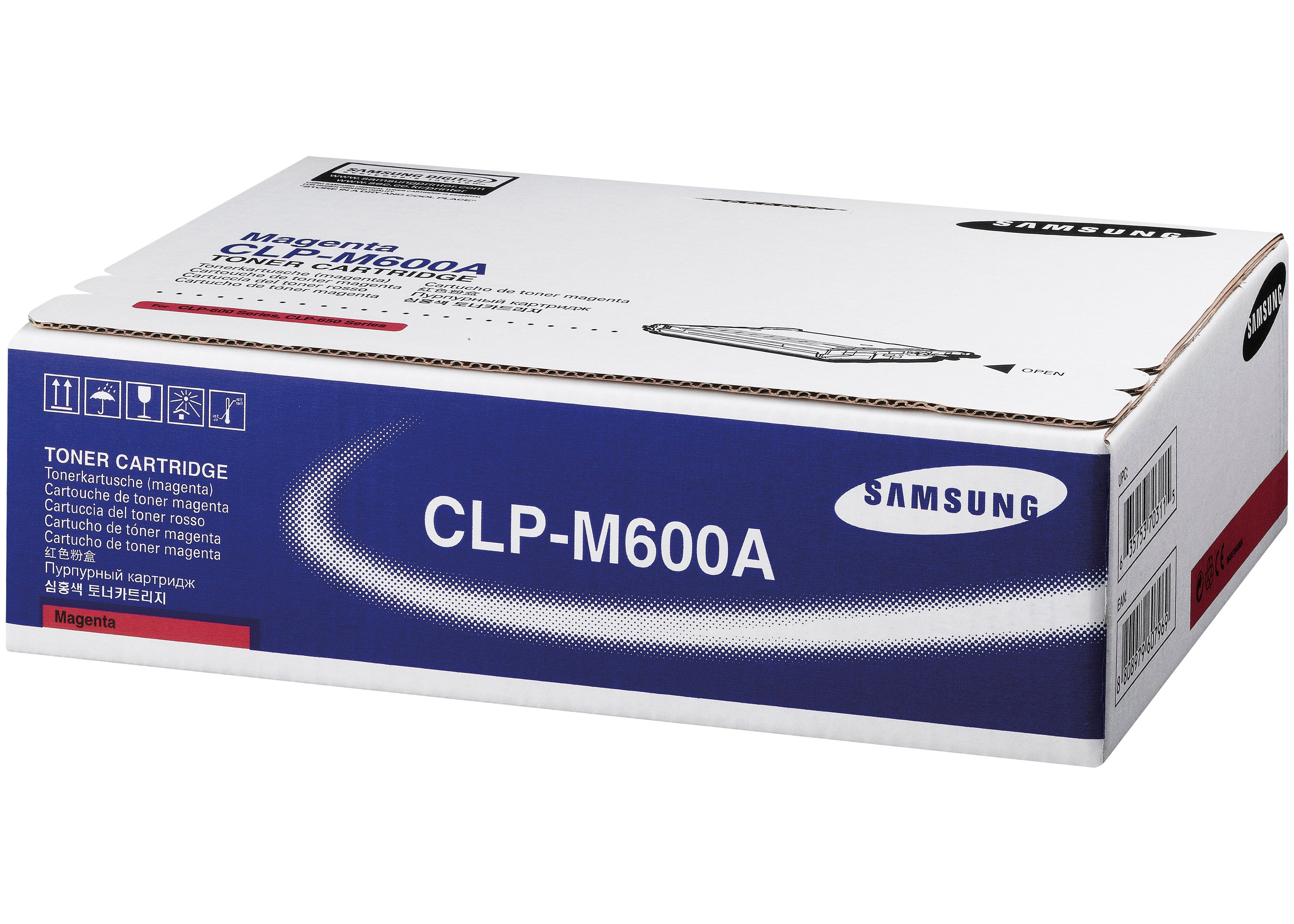 Samsung Samsung CLP-M600A Cartouche de toner 1 pièce(s) Original Magenta