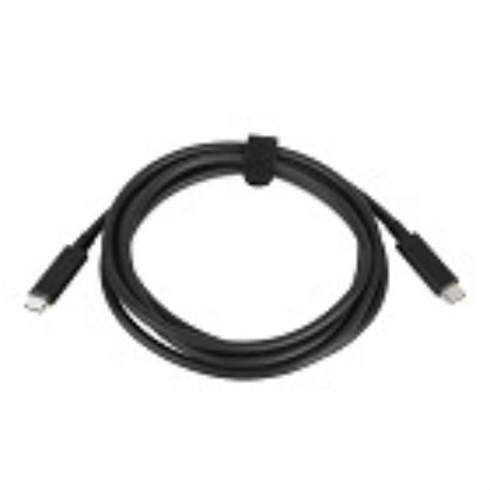 Lenovo 4X90Q59480 câble USB USB 3.2 Gen 1 (3.1 Gen 1) 2 m USB C 5 Gbit/s Noir