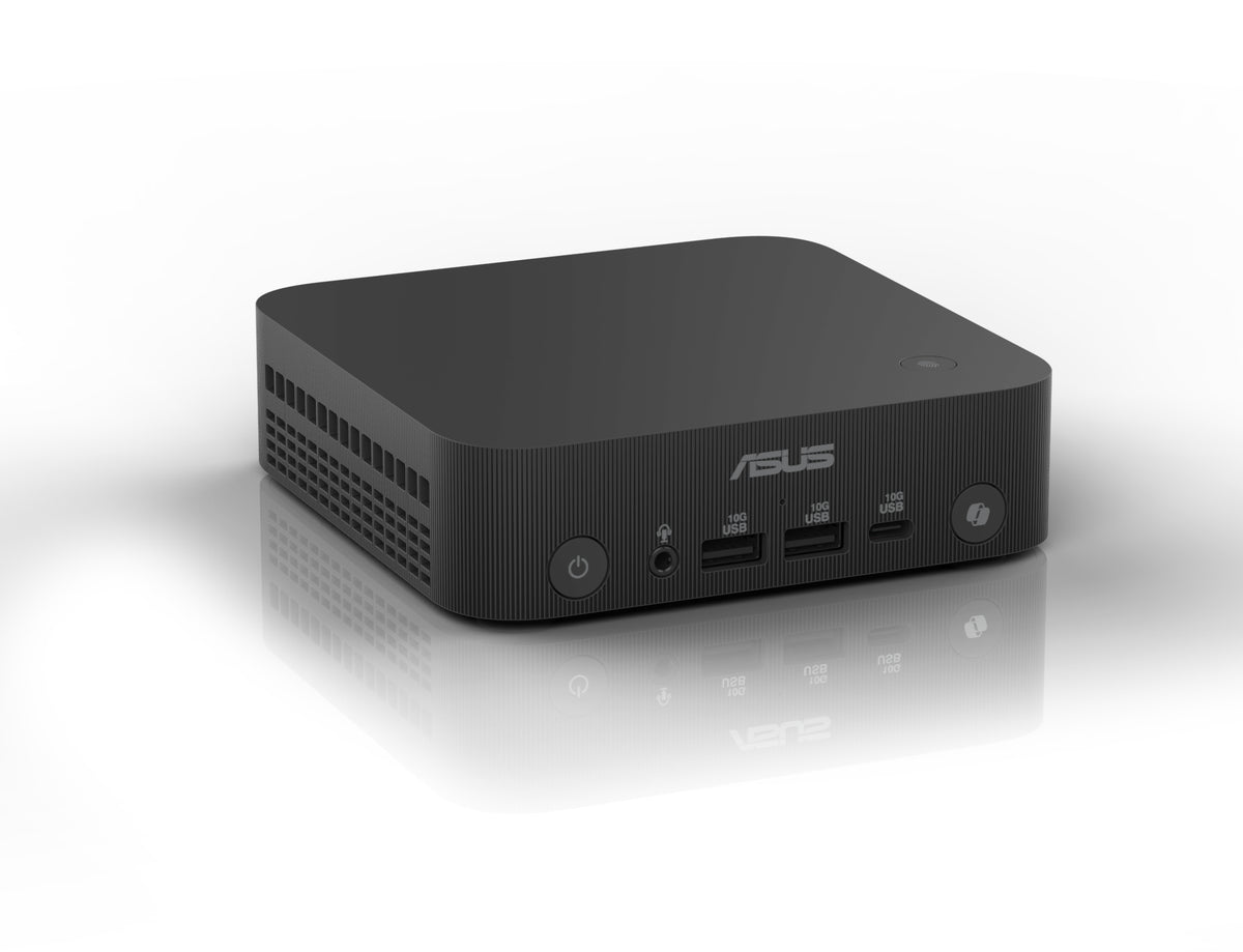 ASUS ExpertCenter PN54 S50001NN Mini PC AMD Ryzen AI 5 340, 16 Go DDR5, 512 Go SSD, Windows 11 Home, Noir