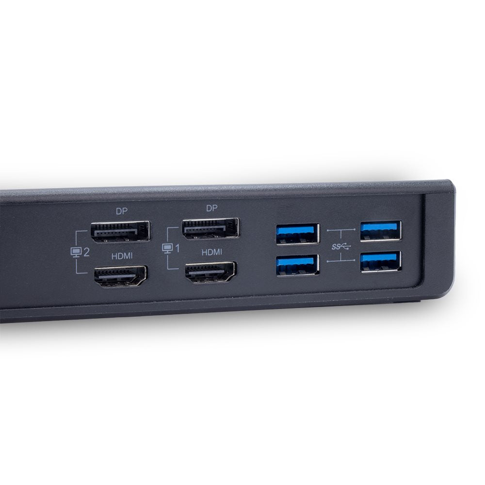 TERRA 1480374 station d'accueil Avec fil USB 3.2 Gen 1 (3.1 Gen 1) Type-C Noir