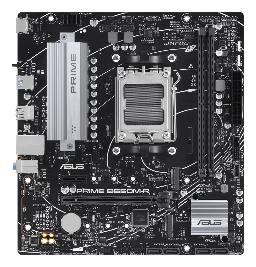ASUS PRIME B650M-R AMD B650 Emplacement AM5 micro ATX