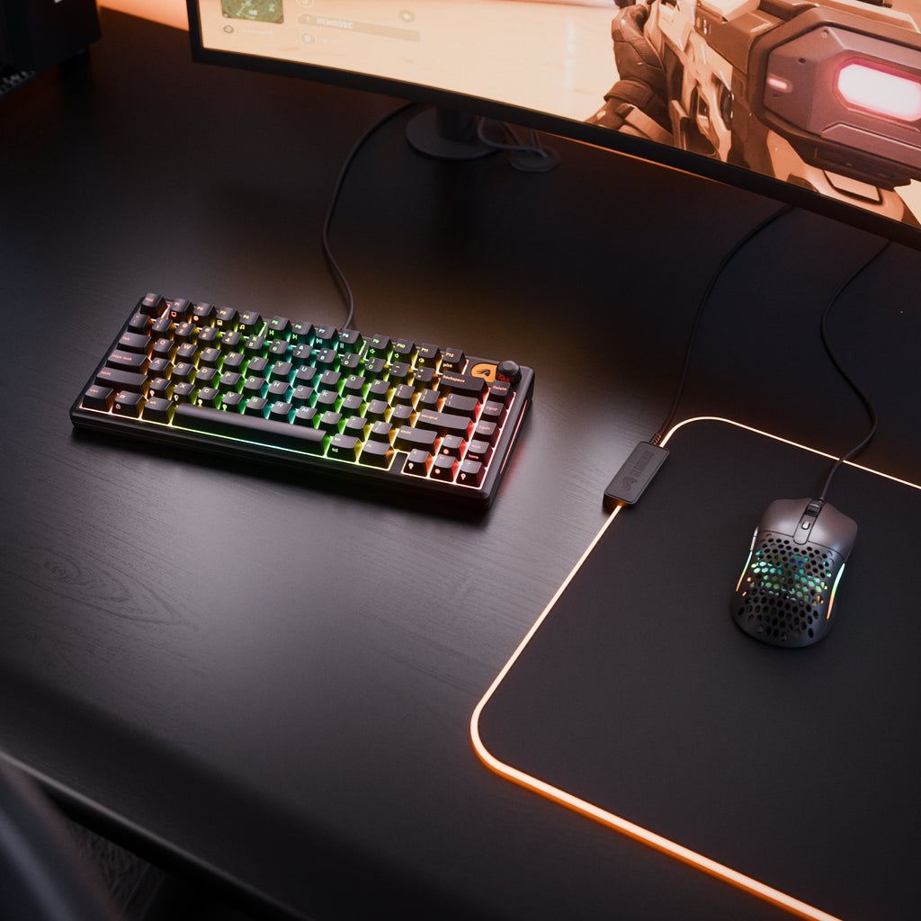 Glorious Gaming Glorious GMBK 75 % : clavier RGB personnalisable