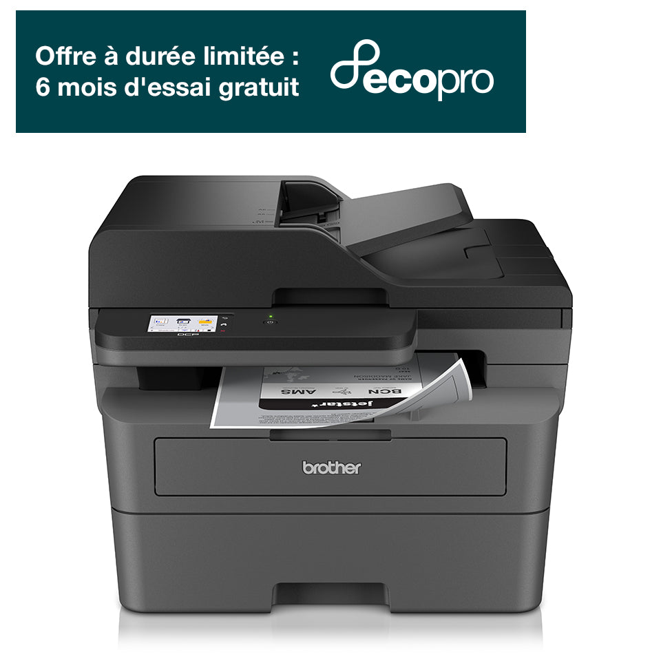 Imprimante Multifonction Laser A4 DCP-L2660DW, 1200 x 1200 DPI, 34 ppm, Wifi