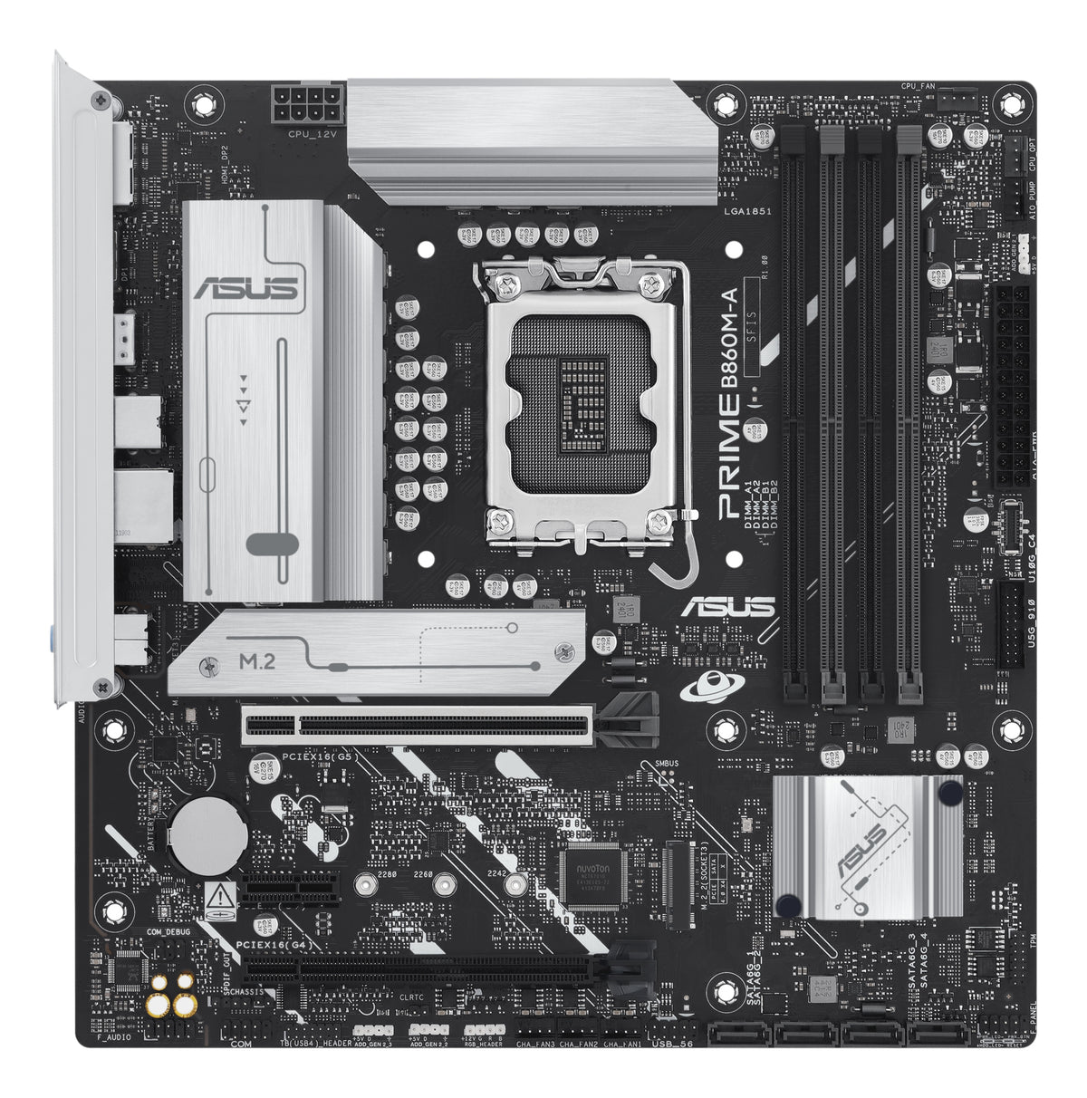 ASUS PRIME B860M-A-CSM Carte Mère Intel B860 LGA 1851 Micro ATX