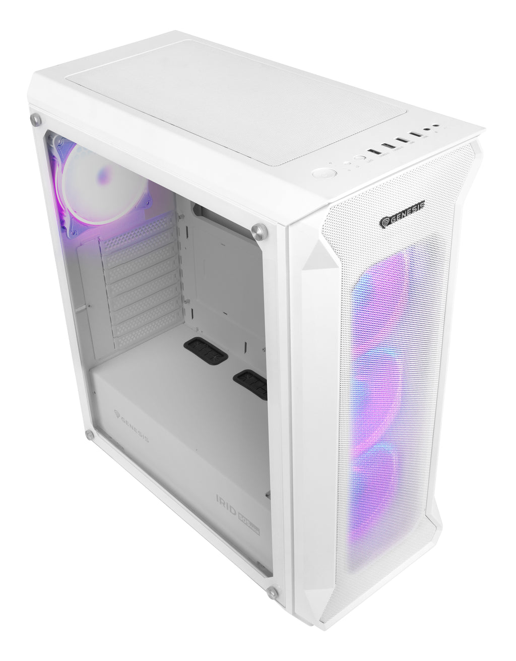 Genesis Irid 505 V2 aRGB Tower ATX Hvid