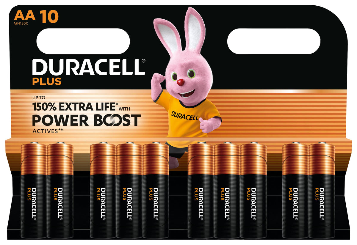 Duracell Plus Batterie à usage unique AA Alcaline