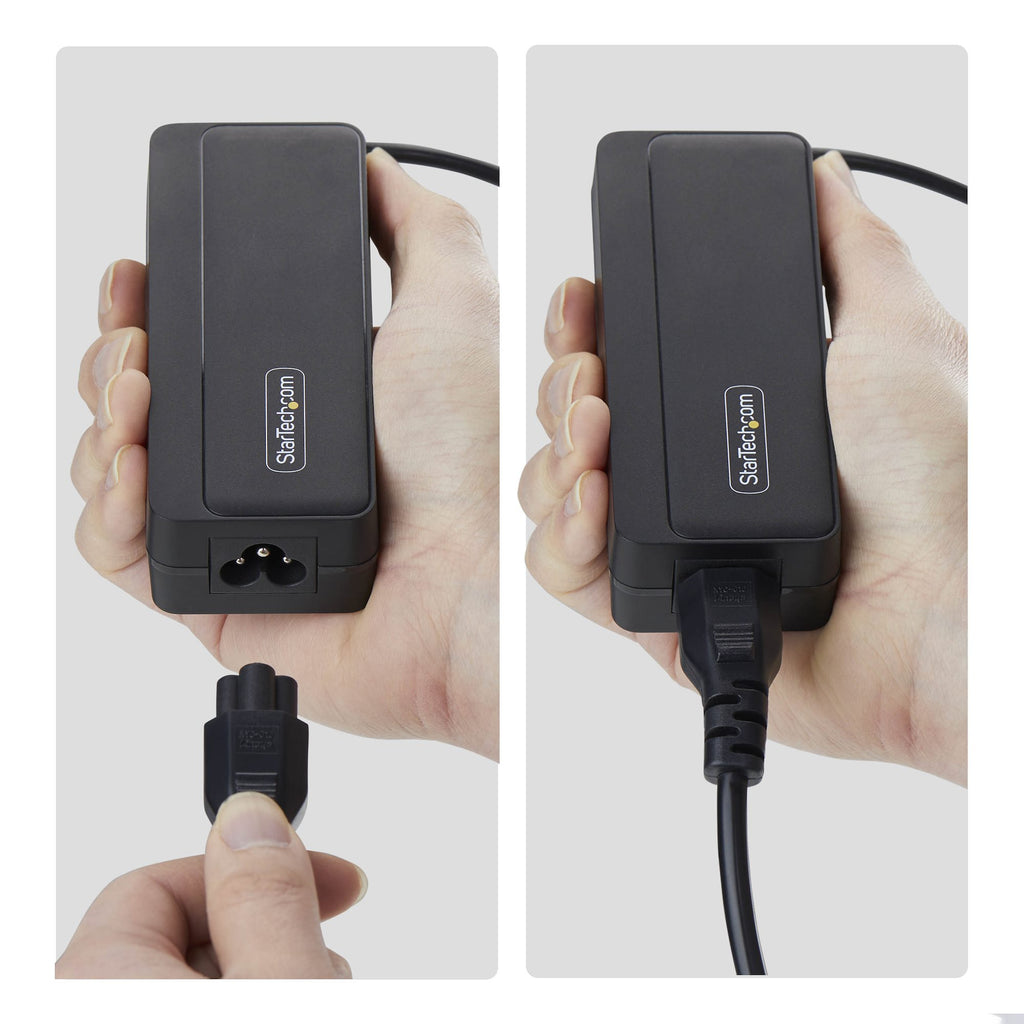 StarTech.com Chargeur USB-C pour Ordinateur Portable de 140W avec Câble USB-C Intégré de 1,2m, Adaptateur Secteur GaN po
