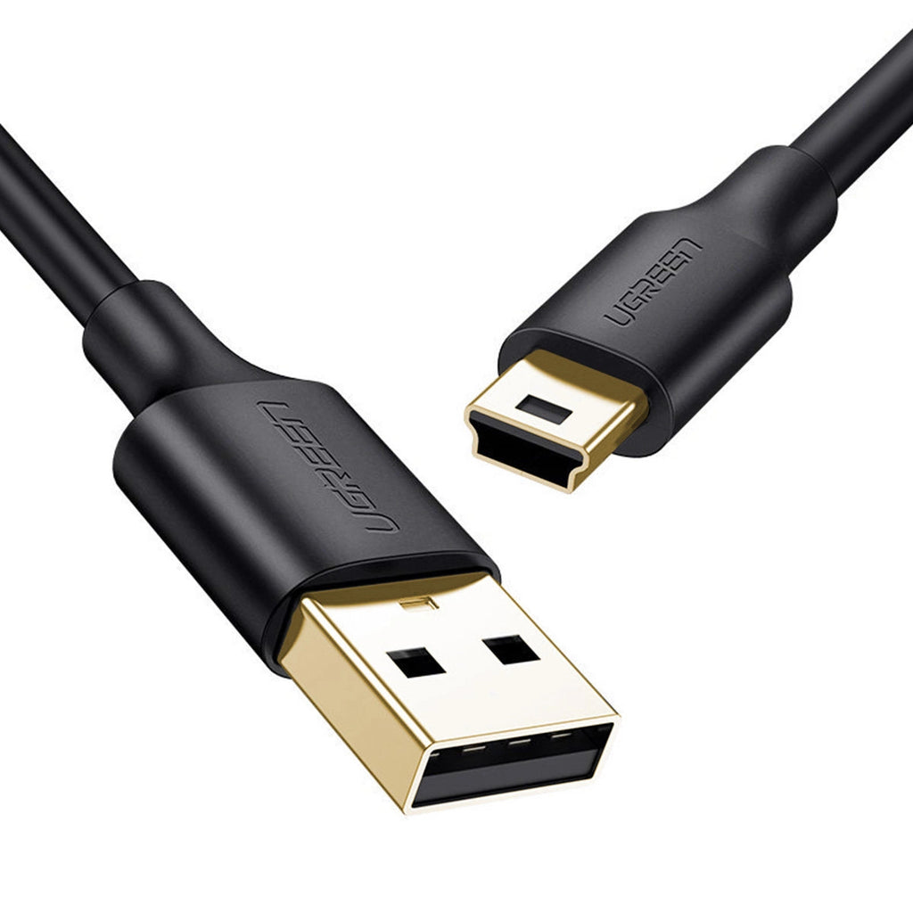 Ugreen 10386 câble USB USB 2.0 3 m Mini-USB B USB A 0,48 Gbit/s Noir