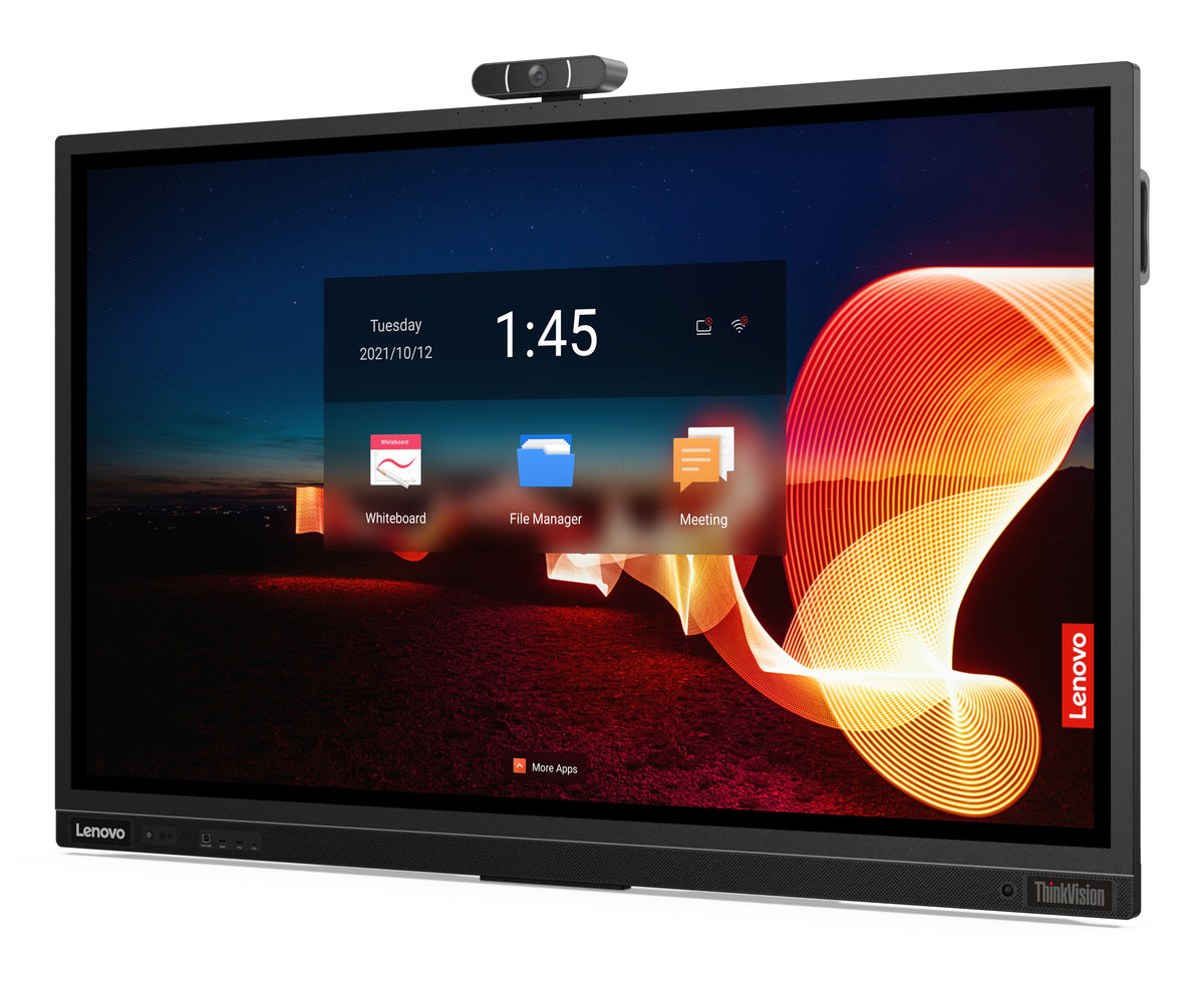 Lenovo ThinkVision T65 Écran Tactile 65" 4K Ultra HD LED Noir
