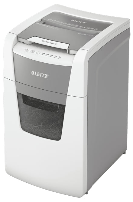 Leitz 80140000 Destructeur de Papier Micro-broyage, 44L, 55 dB, Gris et Blanc