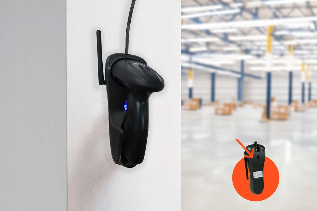 Lecteur de codes-barres et QR 1D/2D avec station d'accueil USB sans fil Zenwire W2503