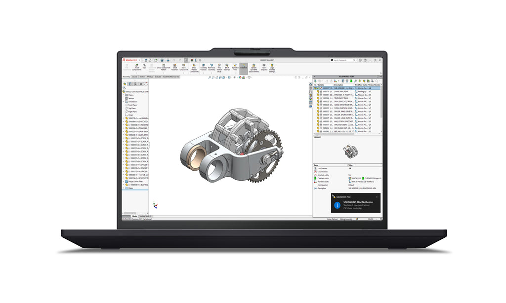 Lenovo ThinkPad P14s Gen 7 Station de travail mobile 14.5" WUXGA Intel Core Ultra X9 388H 32 Go LPDDR5x 1 To SSD Wi-Fi 7