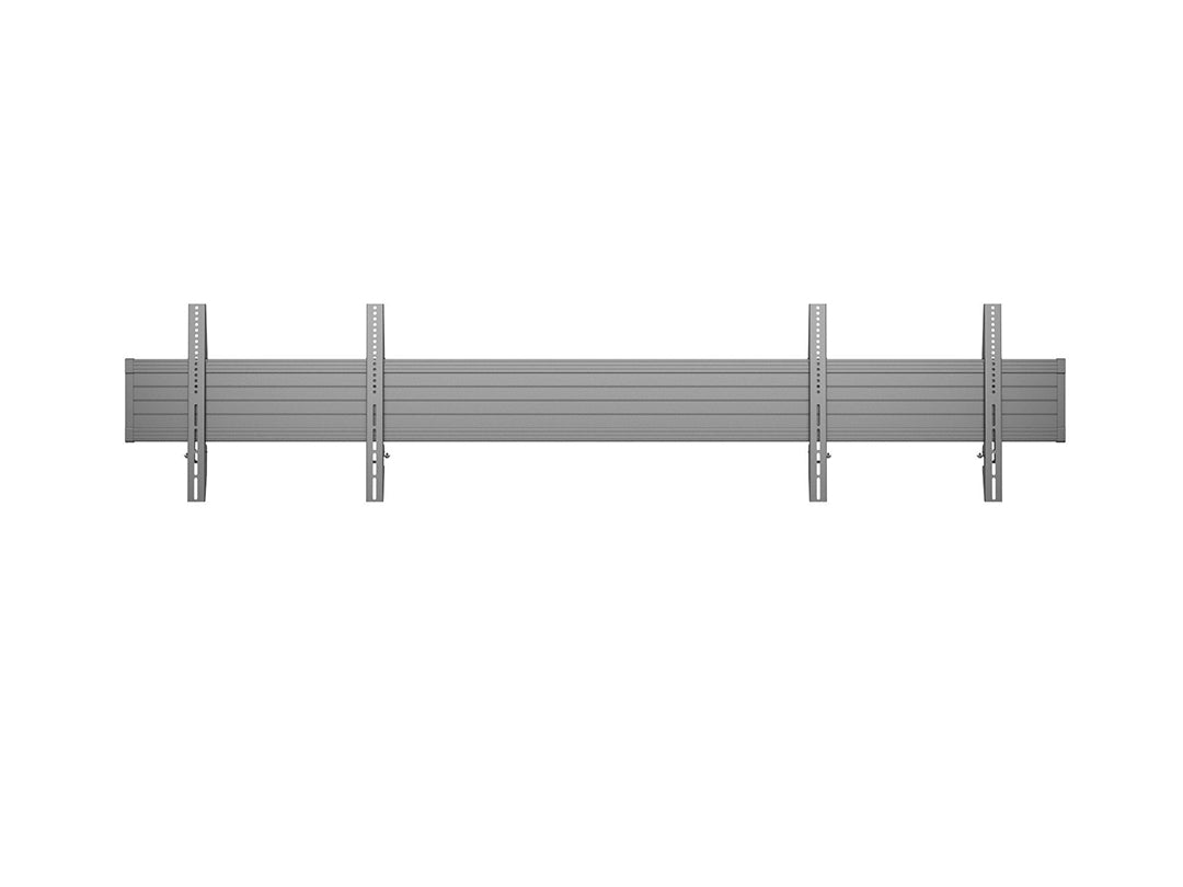 Rails de Montage pour Écrans Multibrackets 4431, Acier, Noir
