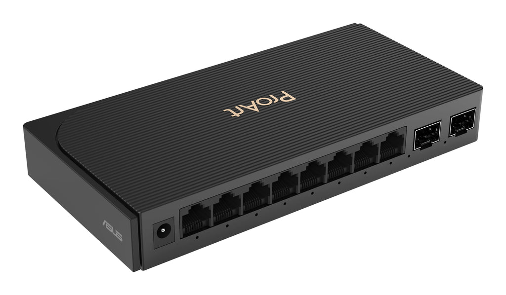ASUS ProArt Switch PQG-U1080 Non-géré 2.5G Ethernet (100/1000/2500) Noir