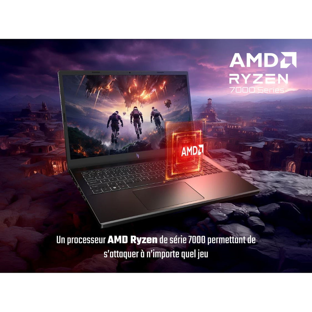 ACER PC portable gamer 15,6'' Ryzen 7 Nitro V 15 ANV15-41-R50D