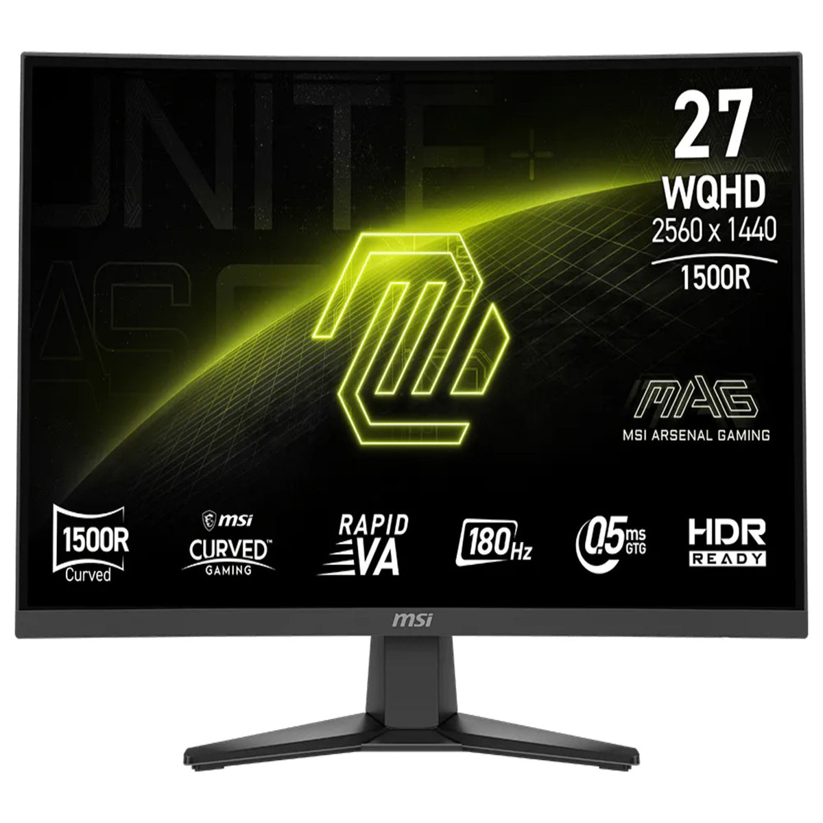 MSI Ecran PC gamer incurvé 27'' MAG 275CQF E18