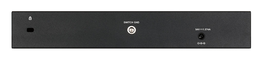 D-Link DGS-1210-10P Géré L2 Gigabit Ethernet (10/100/1000) Connexion Ethernet, supportant l'alimentation via ce port (PoE) 1U Noir