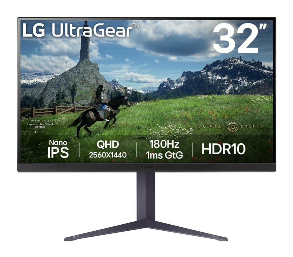 LG 32GS85Q-B écran plat de PC 80 cm (31.5") 2560 x 1440 pixels Quad HD Noir