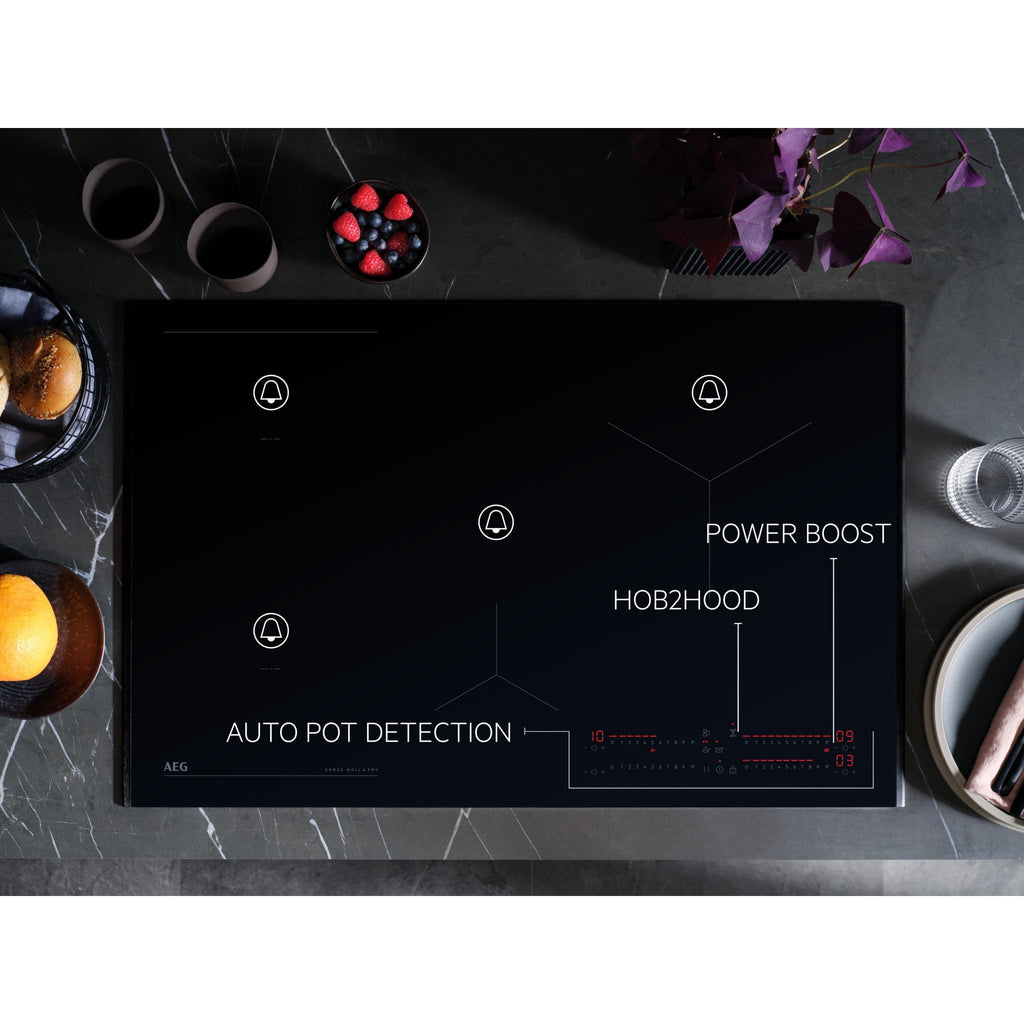 AEG TI64IB10IZ Noir Intégré 60 cm Plaque avec zone à induction 4 zone(s)