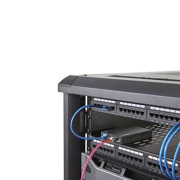 StarTech.com Convertisseur de Média Fibre Optique Gigabit Ethernet Monomode LC 10 km