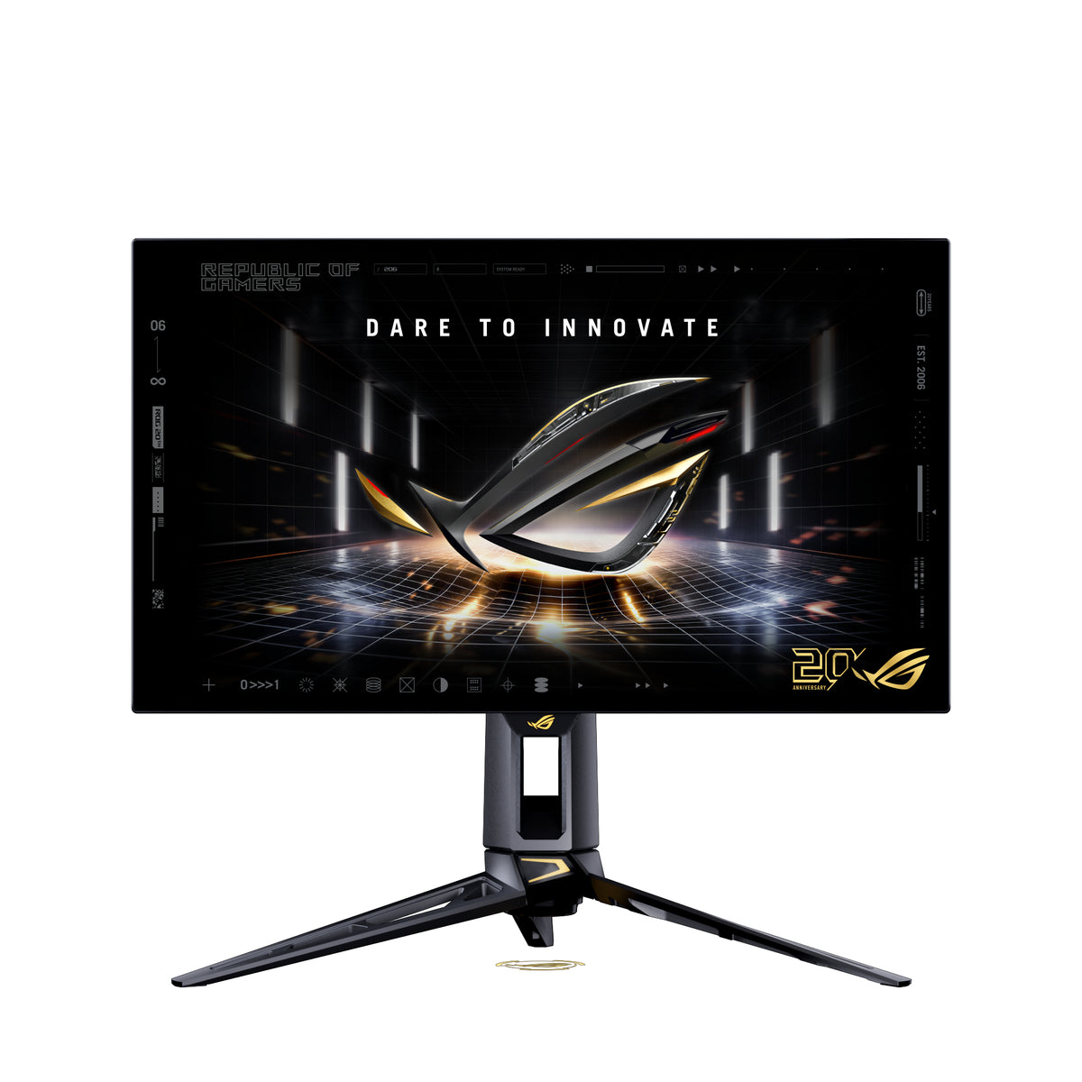 ASUS ROG Swift OLED PG27AQWP-G EDITION 20 écran plat de PC 67,3 cm (26.5") 2560 x 1440 pixels Wide Quad HD Noir