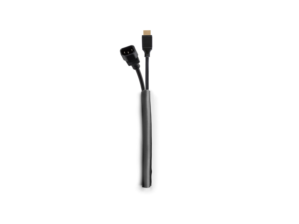Multibrackets 3248 Range-câbles Douille de Câble, Noir, 10 mm x 25 m