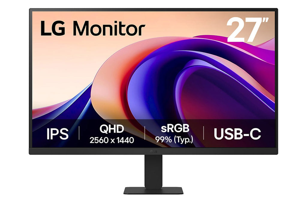 LG LG 27'' QHD Monitor écran plat de PC 68,6 cm (27") 2560 x 1440 pixels Quad HD Noir