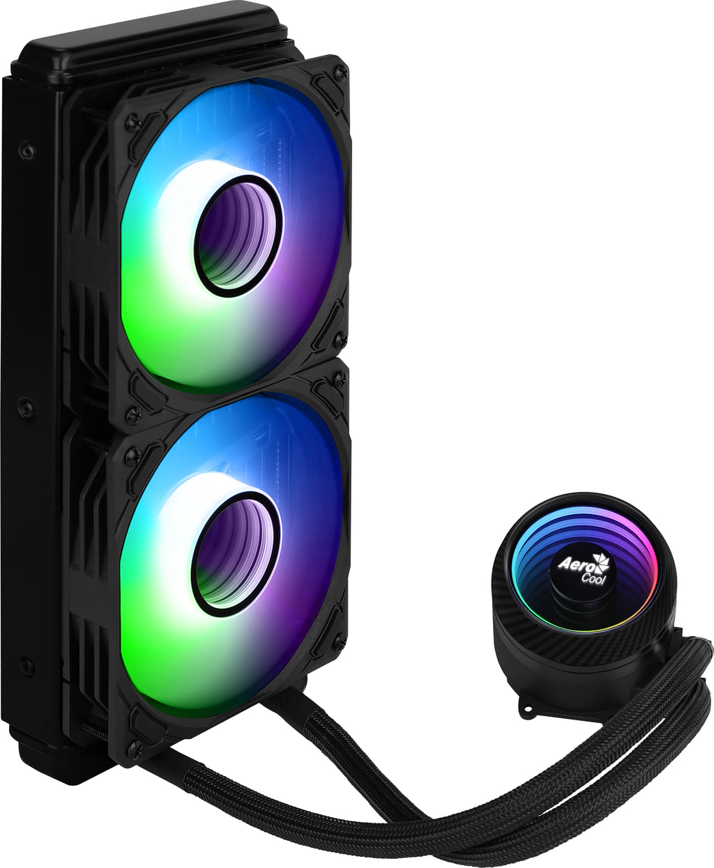 Aerocool Mirage L240 Processeur Refroidisseur de liquide tout-en-un Noir - vue 2