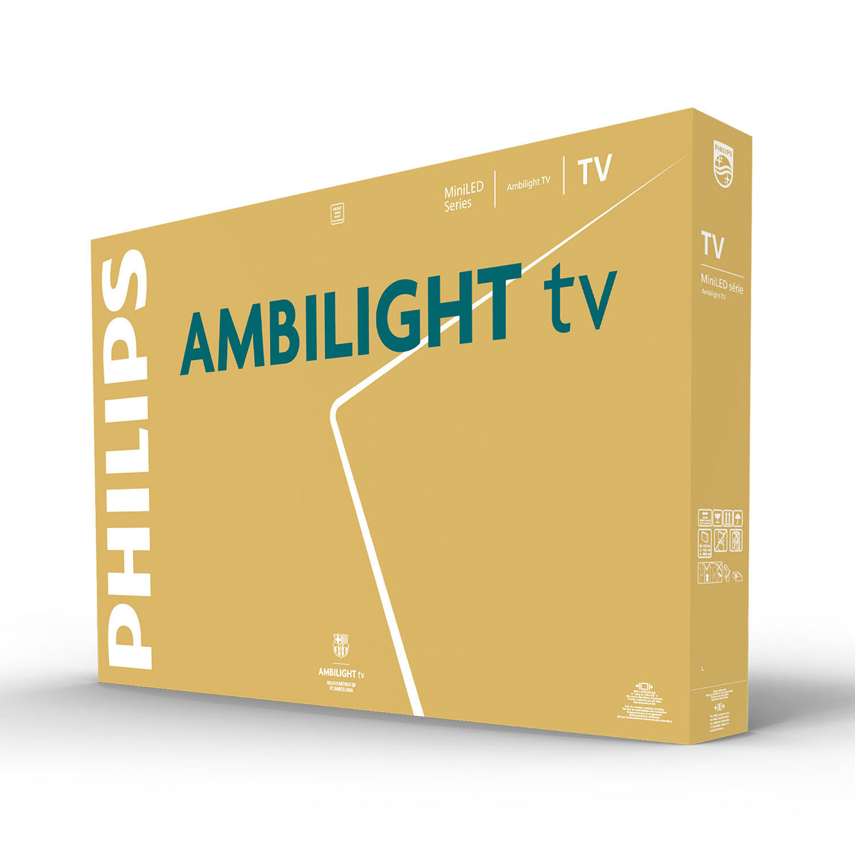 Philips 55MLED920 139,7 cm (55") 4K Ultra HD Smart TV Wifi Noir