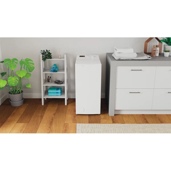 Indesit BTW S60400 EU/N machine à laver Charge par dessus 6 kg 1000 tr/min Blanc