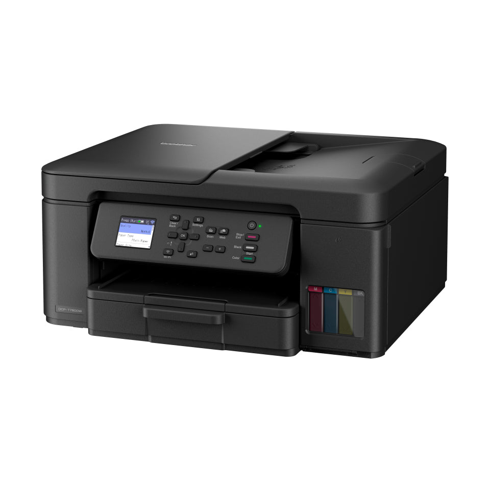 Brother DCP-T780DW Imprimante Multifonction 3-en-1 Compacte Tankbenefit à Réservoir d'Encre