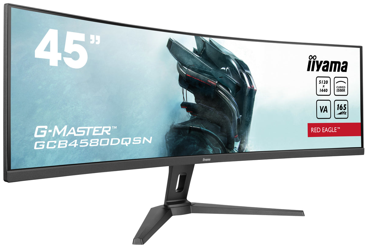 iiyama G-MASTER RED EAGLE CURVED écran plat de PC 113 cm (44.5") 5120 x 1440 pixels Dual QHD LED Noir