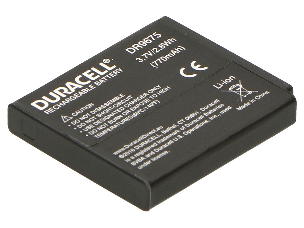 Duracell DR9675 batterie de caméra/caméscope Lithium-Ion (Li-Ion) 770 mAh
