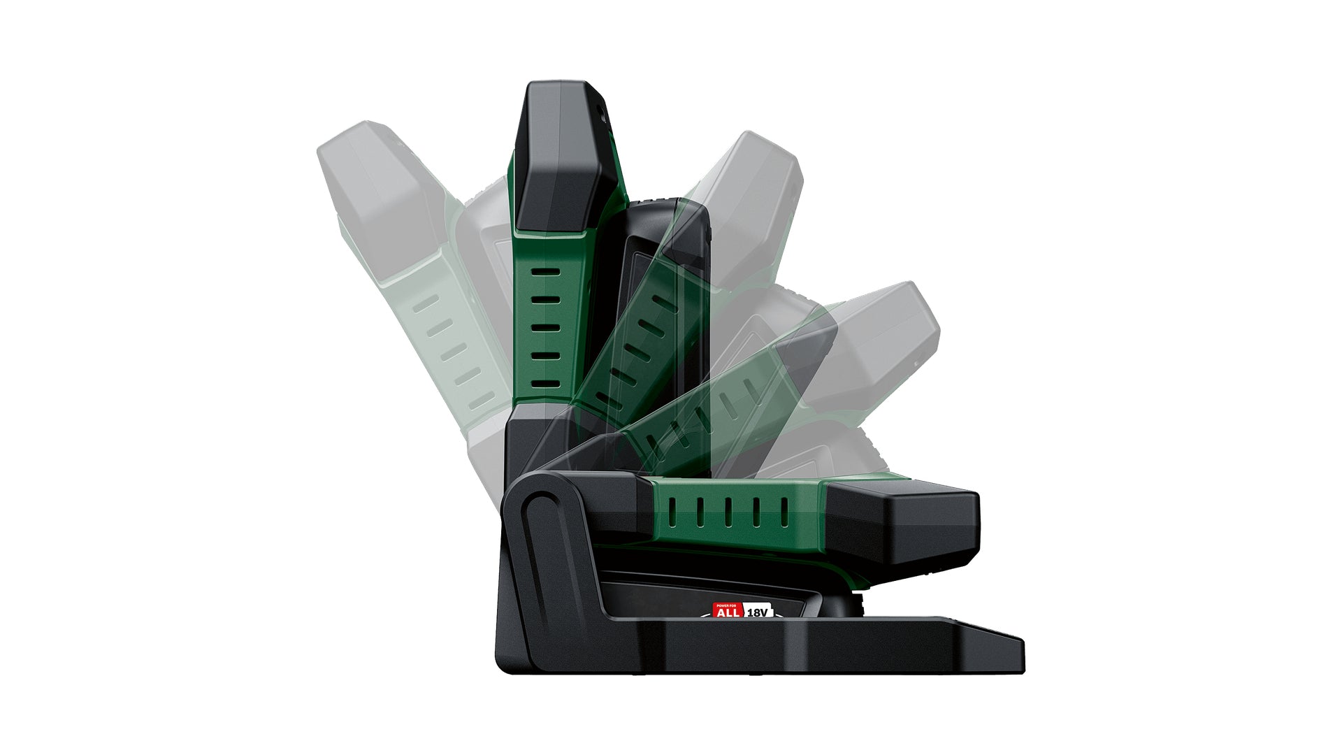 Bosch Bosch UniversalWorkLight 18V-2100 Noir, Vert