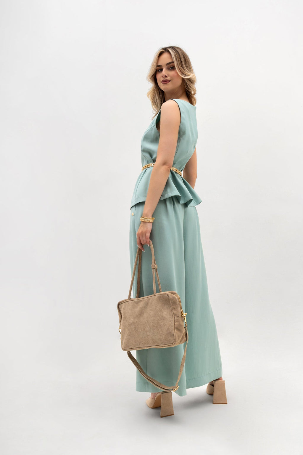 Sac classique en daim