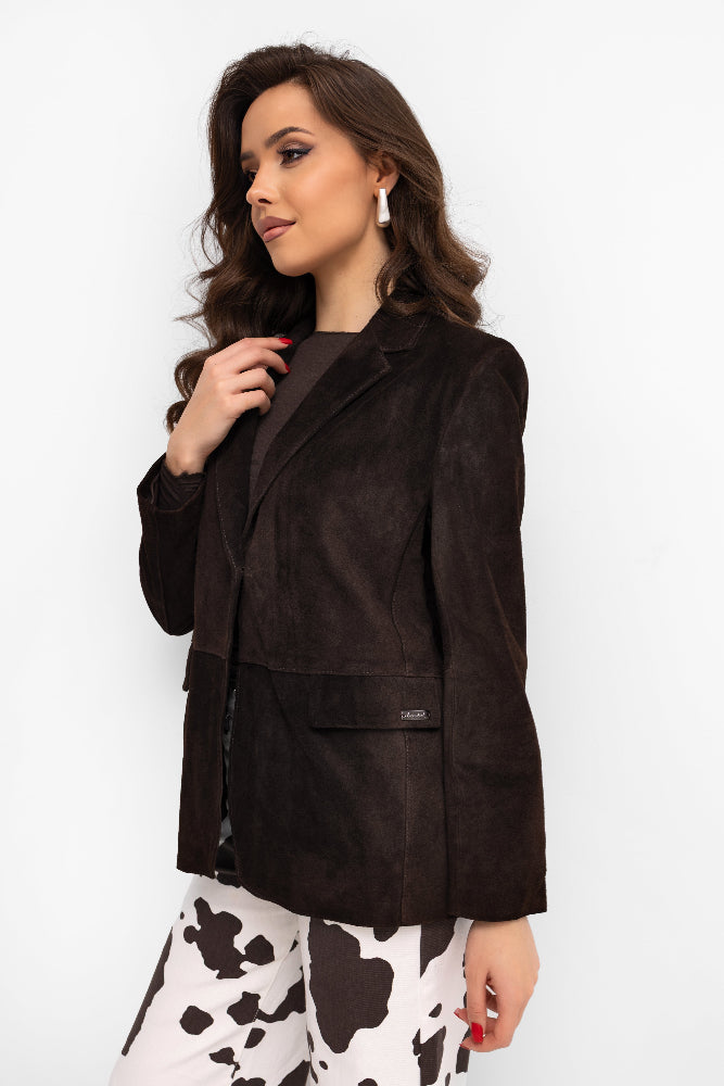 Veste en daim SIENA
