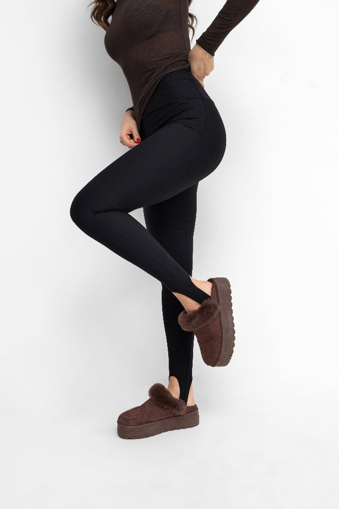 Leggings de ski avec élastique aux chevilles