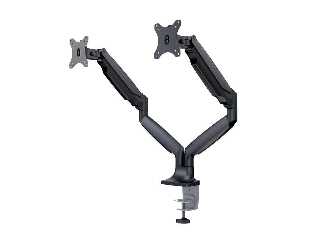 Multibrackets 3286 Support d'Écran Plat pour Bureau 15" à 27", Noir et Argent