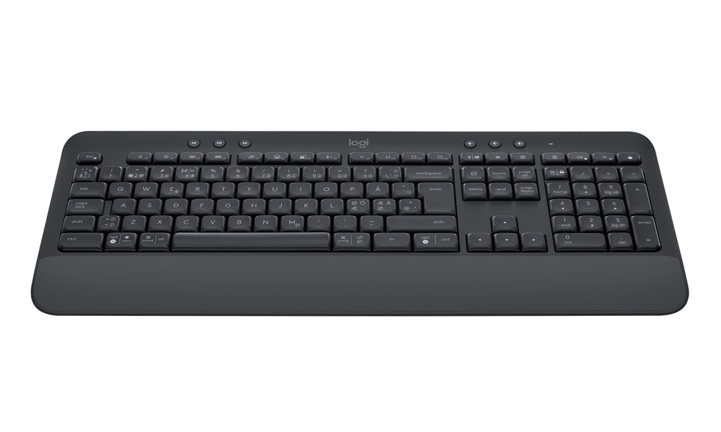 Logitech 920-010951 teclado Oficina Bluetooth QWERTY Nórdico Grafito