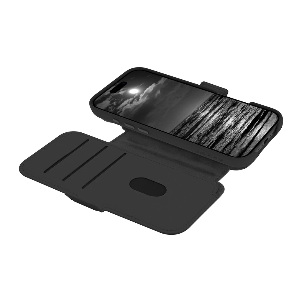 Coque de Protection Folio Lynge MS ICON pour iPhone 17 Air, Noir