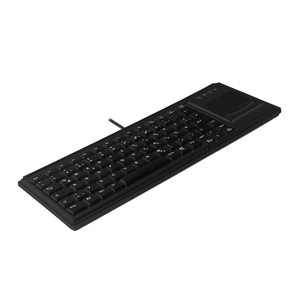 Contour Design Active Key AK-4400-GU clavier Industriel USB QWERTZ Allemand Noir