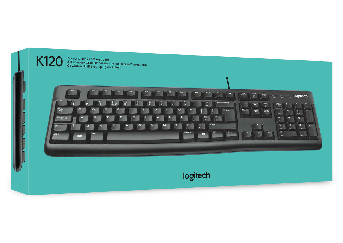 Logitech K120 for Business Clavier Filaire US International