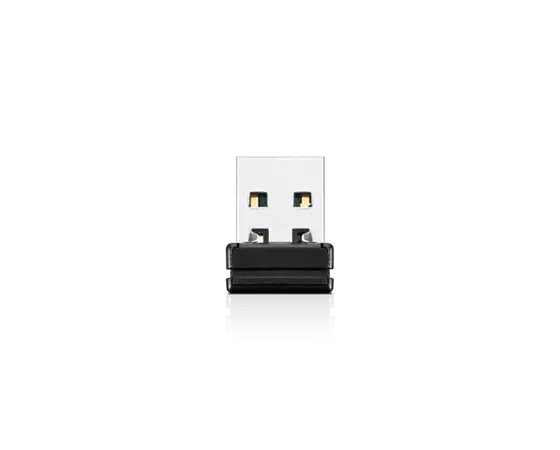 Récepteur USB Compatible Référence 4XH0R55468 pour Ensemble Clavier et Souris Sans Fil, Noir