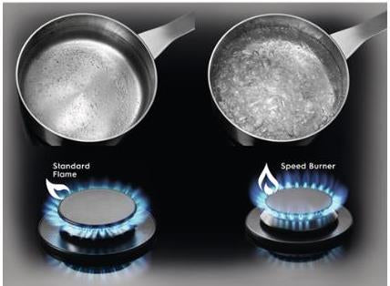 Electrolux EGS6426SX Acier inoxydable Intégré Gaz 4 zone(s)