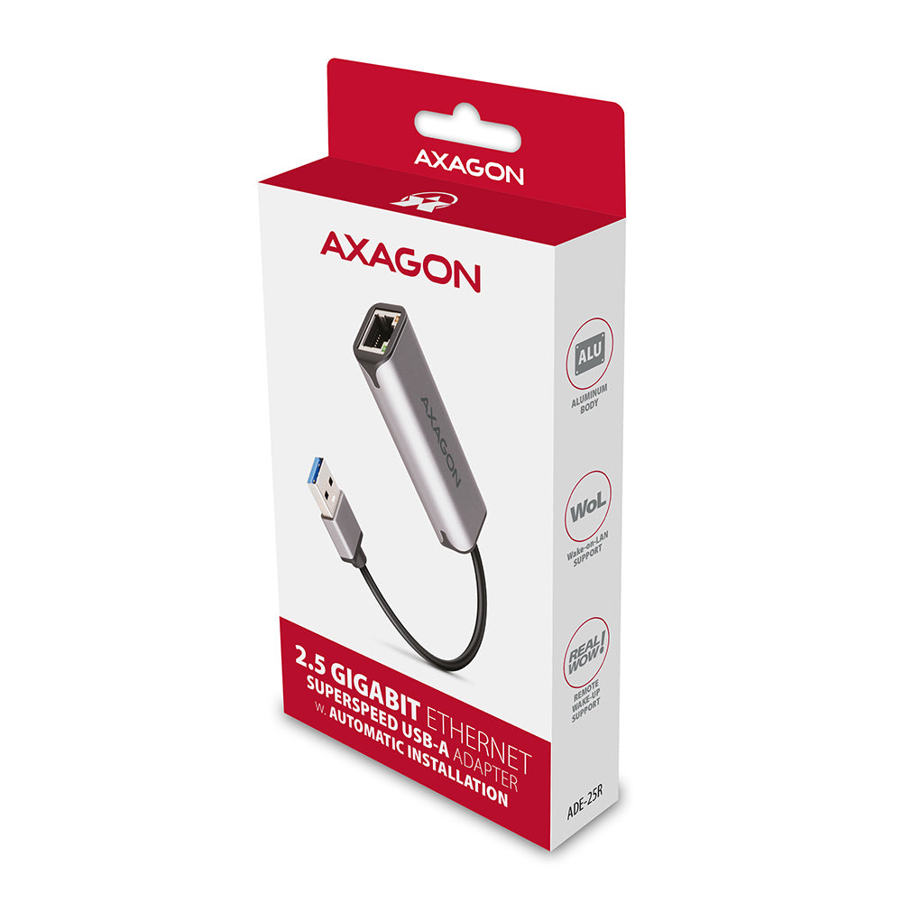 Axagon ADE-25R carte réseau Ethernet 2500 Mbit/s - vue 7