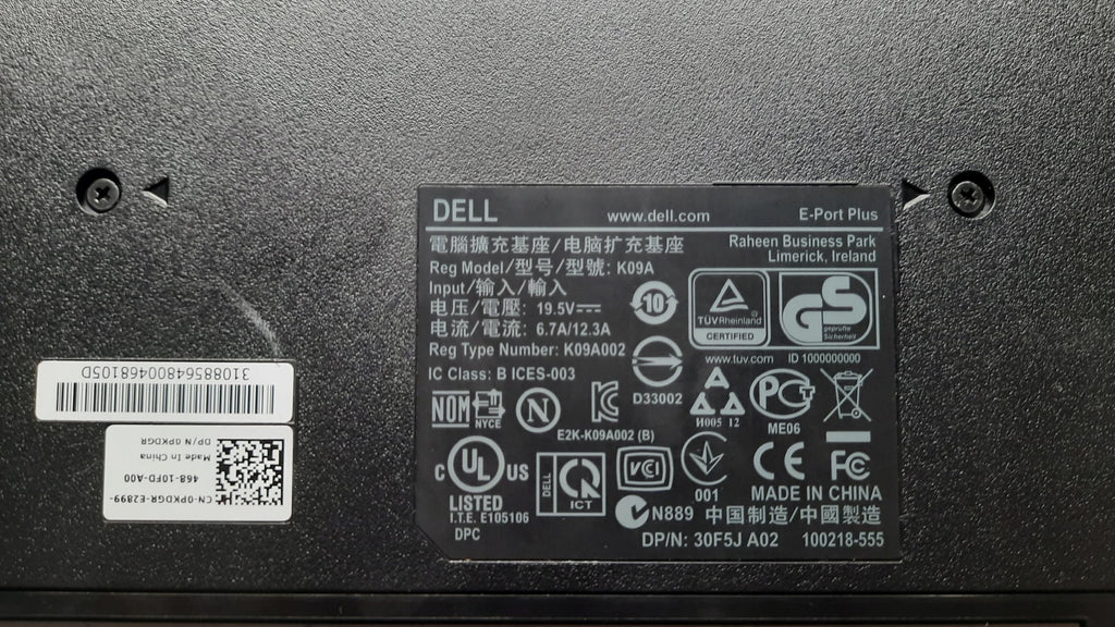 Stacja dokująca Dell E-port Plus USB 3.0 PR02X