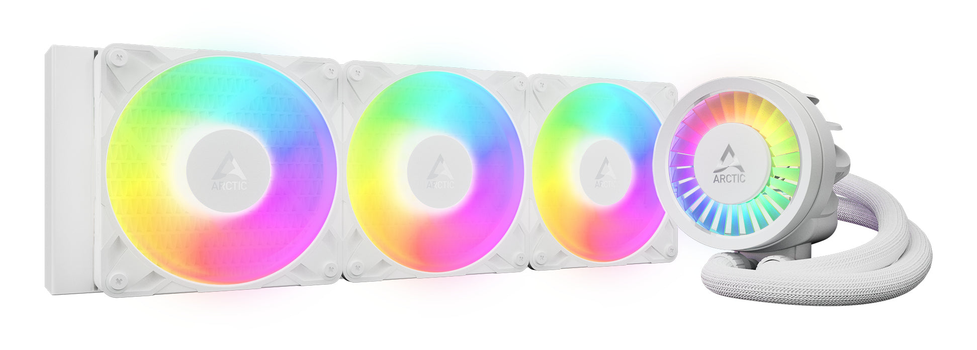 ARCTIC Liquid Freezer III Pro 360 A-RGB (White) Processeur Kit de refroidissement du liquide 12 cm Blanc 1 pièce(s)