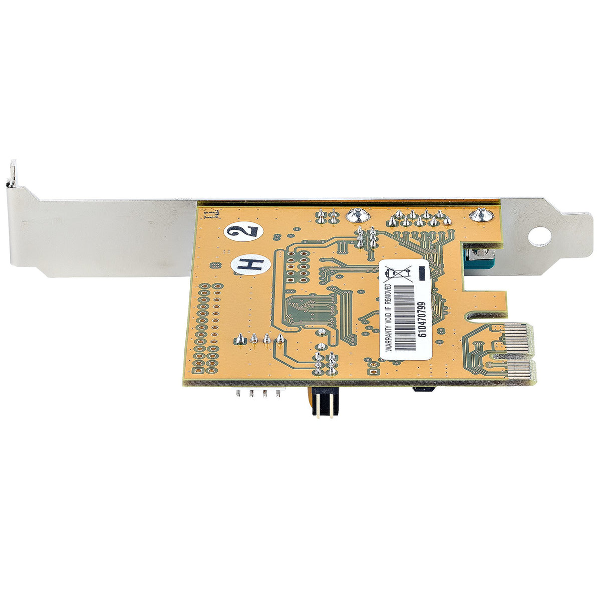 StarTech.com Carte Série PCI Express 1 Port RS232 DB9 avec UART 16C1050, Profil Bas et Standard