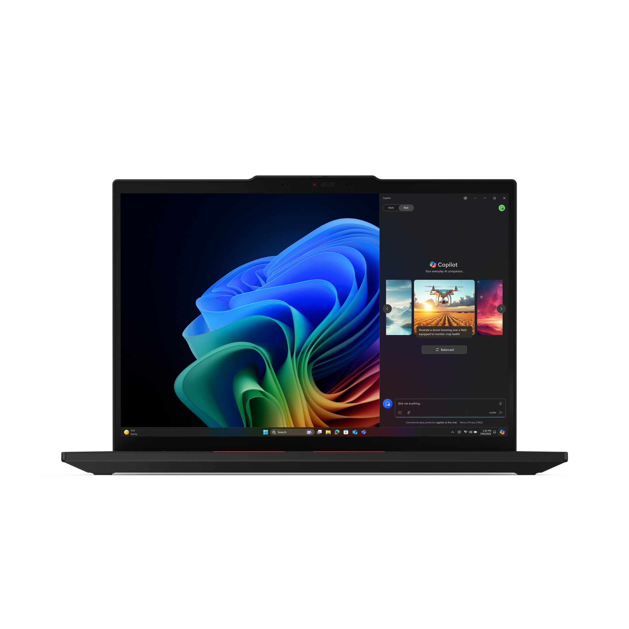 Lenovo ThinkPad T14 Gen 6 (AMD) Copilot+ PC AMD Ryzen AI 5 340 Ordinateur portable 35,6 cm (14") WUXGA 32 Go DDR5-SDRAM 512 Go SSD Wi-Fi 7 (802.11be) Windows 11 Pro Nordique Noir